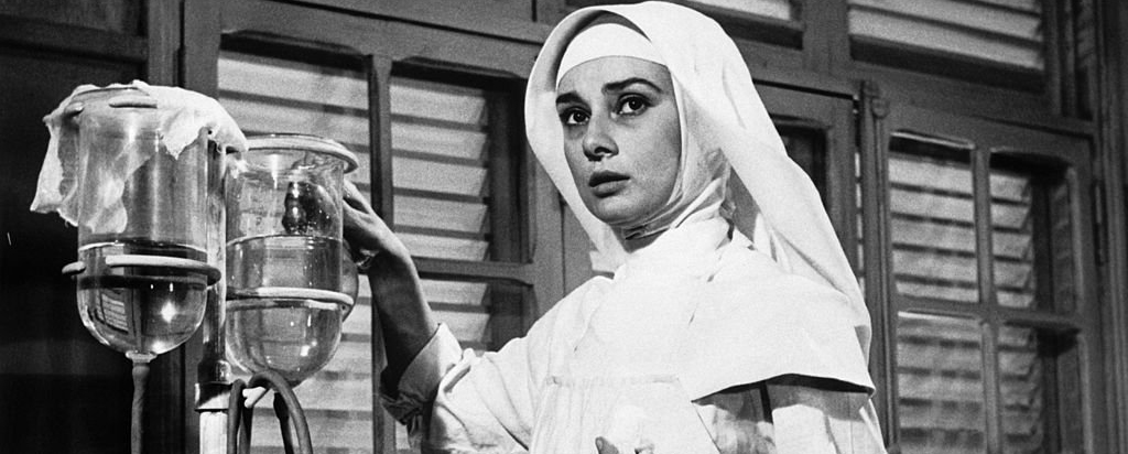 Audrey Hepburn in The Nun's Story.